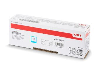 Toner OKI C532 C542 MC563 MC573 Cyan 6k 46490607 - 3