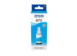 Tusz EPSON T6732 cyan C13T67324A - 2