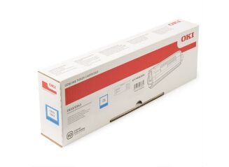 Toner OKI C833 C843 Cyan 10k 46443103 - 2