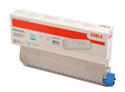 Toner OKI C823 C833 C843 Cyan 7k 46471103