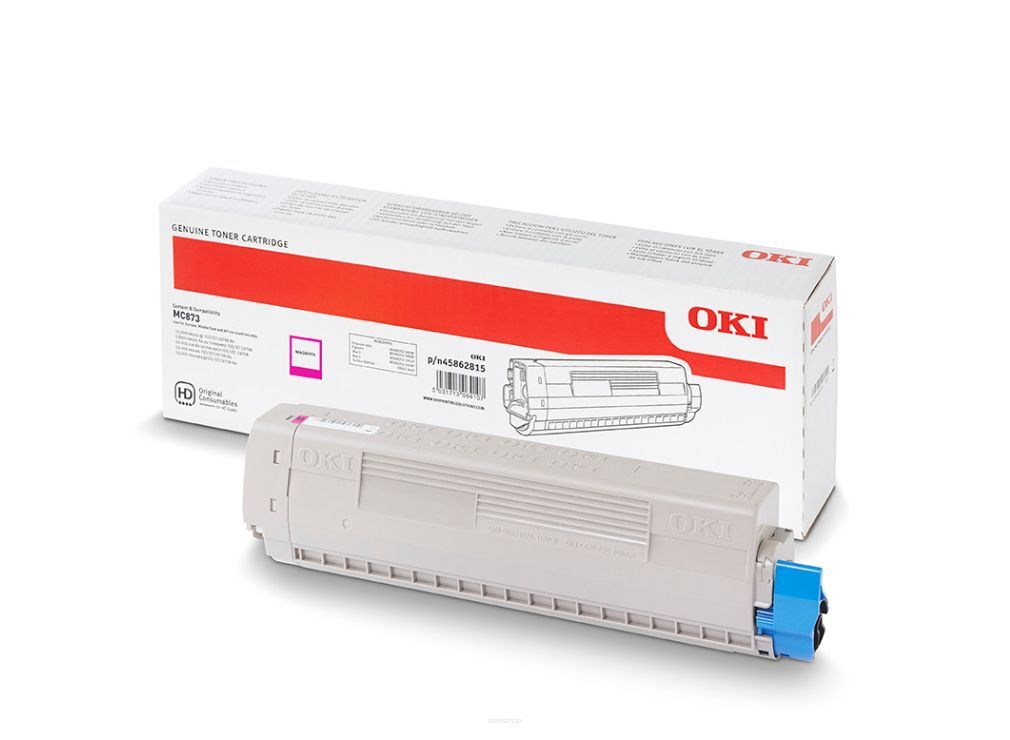 Toner OKI MC873 MC883 Magenta 10k- 45862815