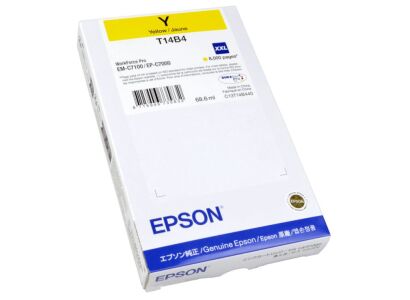 Tusz EPSON T14B4 YELLOW do WorkForce Pro EM-C7100/EP-C700 C13T14B440