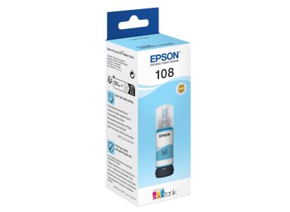 Tusz EPSON 108 light cyan C13T09C54A