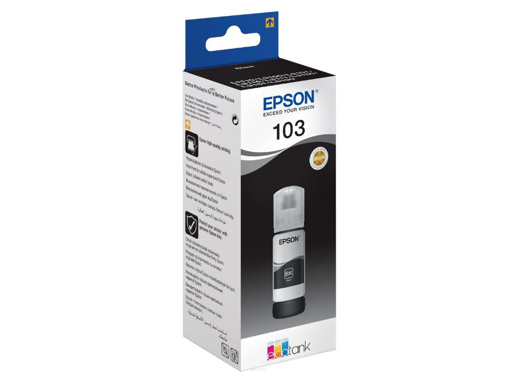 Tusz EPSON 103 black C13T00S14A