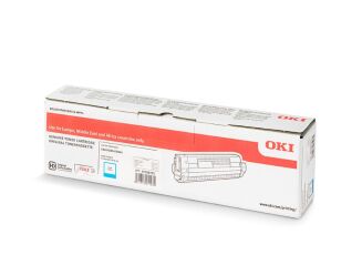 Toner OKI C824 C834 C844 Cyan 5k 47095703 - 4