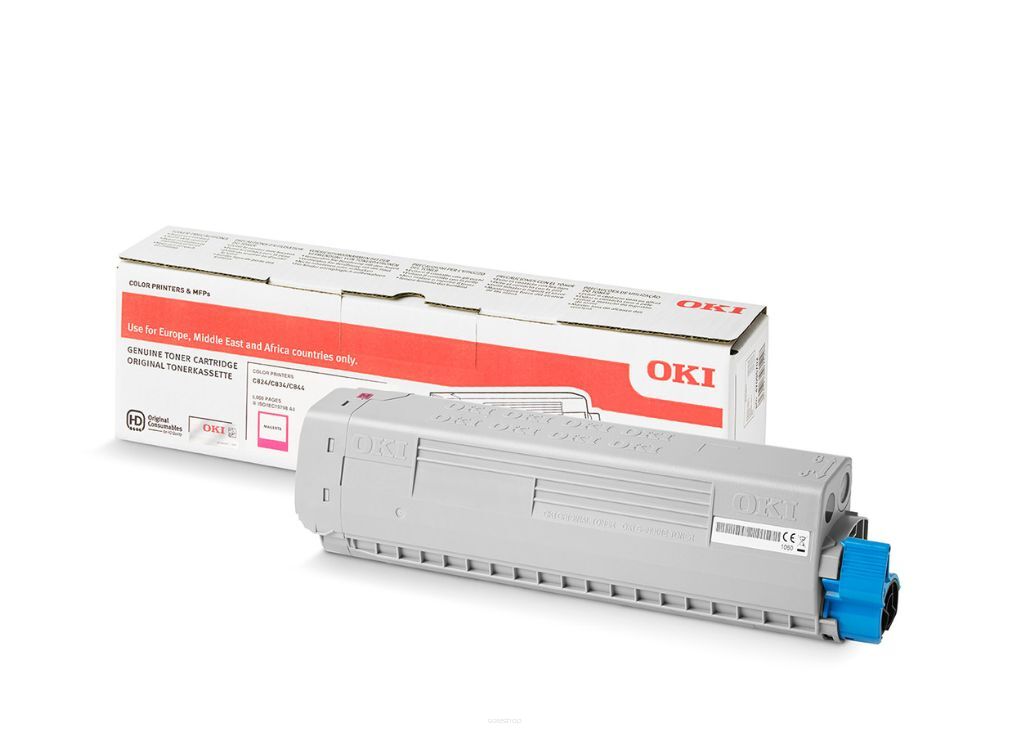 Toner OKI C824 C834 C844 Magenta 5k 47095702