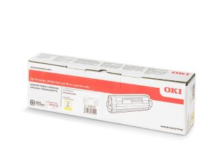 Toner OKI C824 C834 C844 Yellow 5k 47095701 - 4