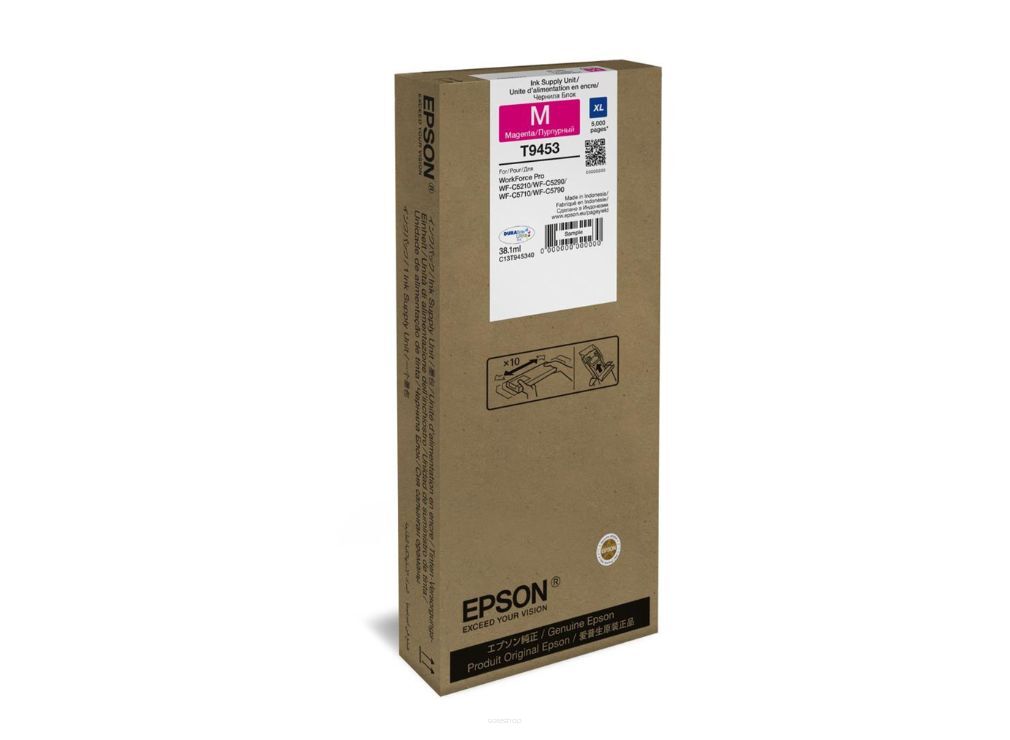 Tusz EPSON T9453 MAGENTA do WF-C5790/WF-C52xx C13T945340