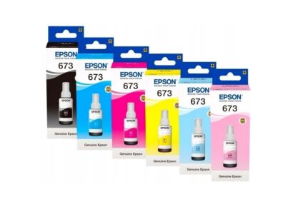 Komplet tuszy EPSON T673 6 kolorów C13T6736PACK