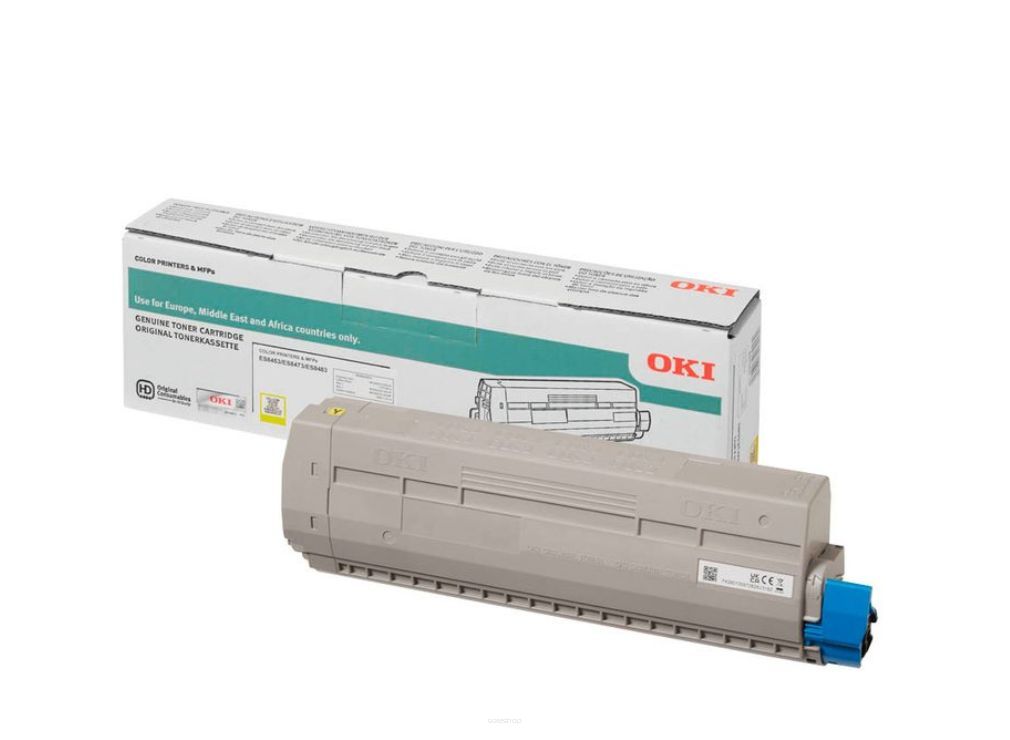 Toner OKI ES8453 ES8473 Yellow 10k 45862819