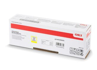 Toner OKI C532 C542 MC563 MC573 Yellow 6k 46490605 - 3