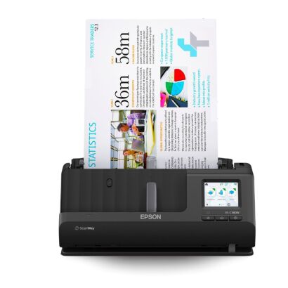 EPSON ES-C380W skaner szczelinowy z podajnikiem, A4