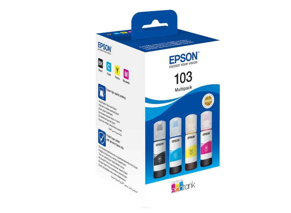 Komplet tuszy EPSON 103 CMYK C13T00S64A