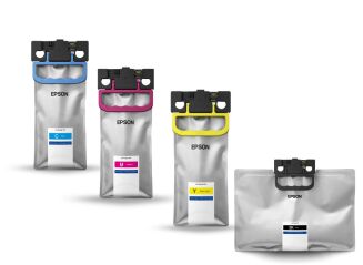 Tusz EPSON T13M2 CYAN do WorkForce Pro EM-C8101 C13T13M240 - 2