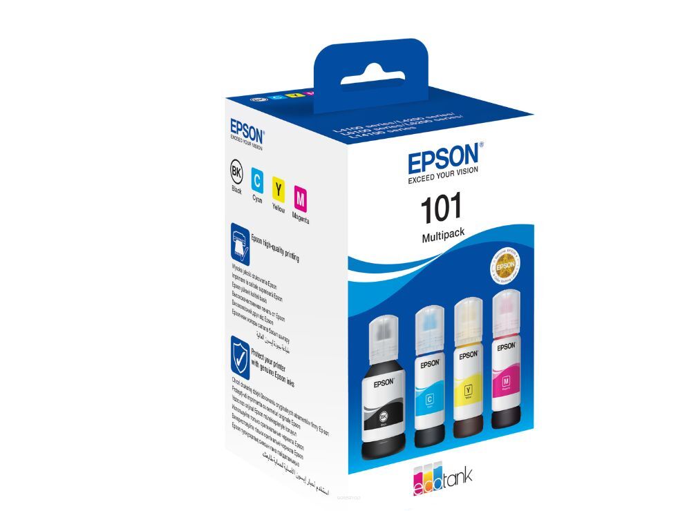 Komplet tuszy EPSON 101 CMYK C13T03V64A