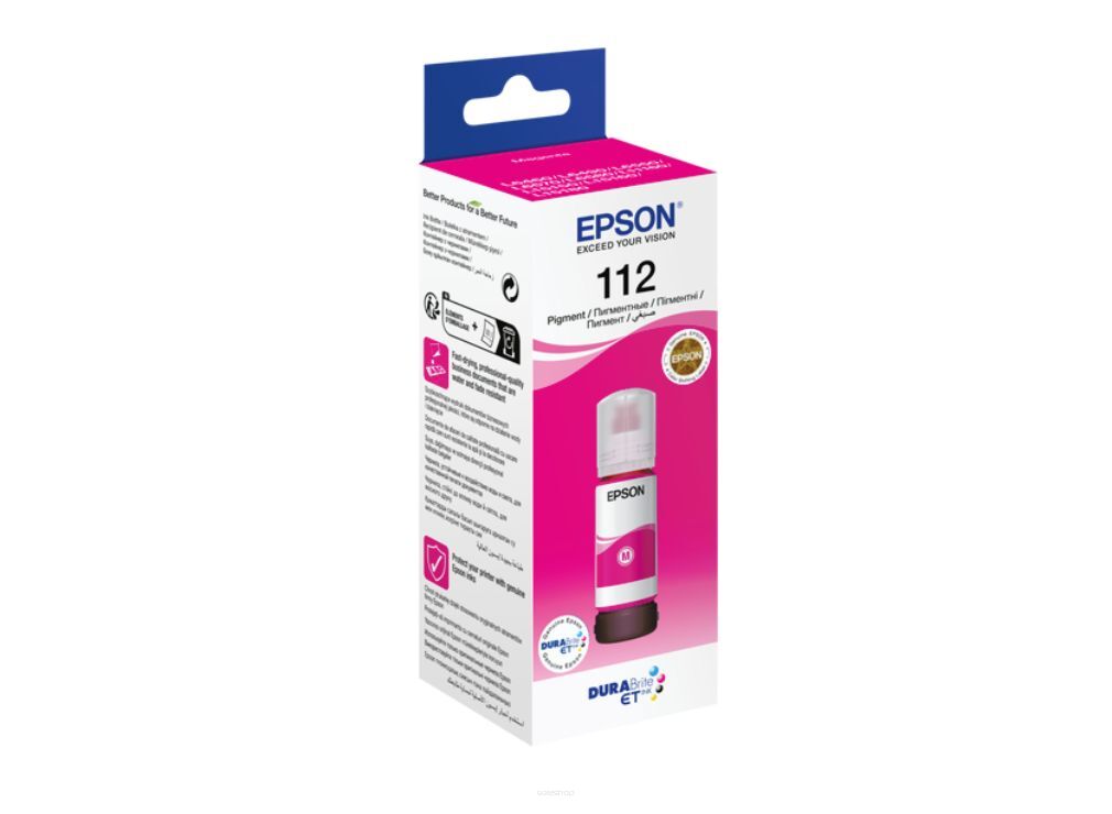 Tusz EPSON 112 magenta C13T06C34A