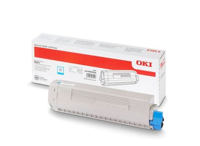 Toner OKI MC873 MC883 Cyan 10k- 45862816