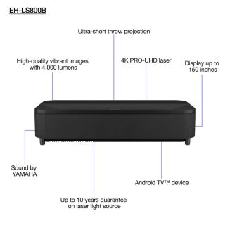 Projektor EPSON  EH-LS800B - 4